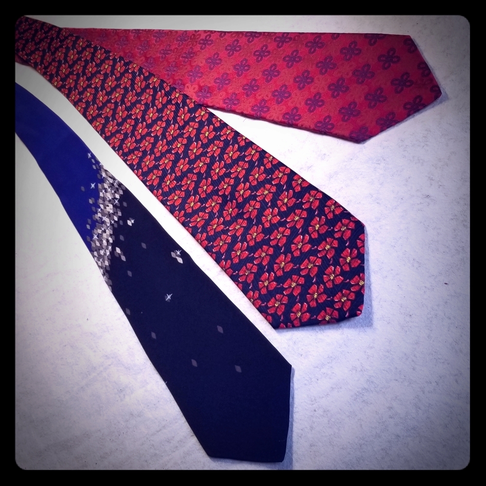 3 fine ties